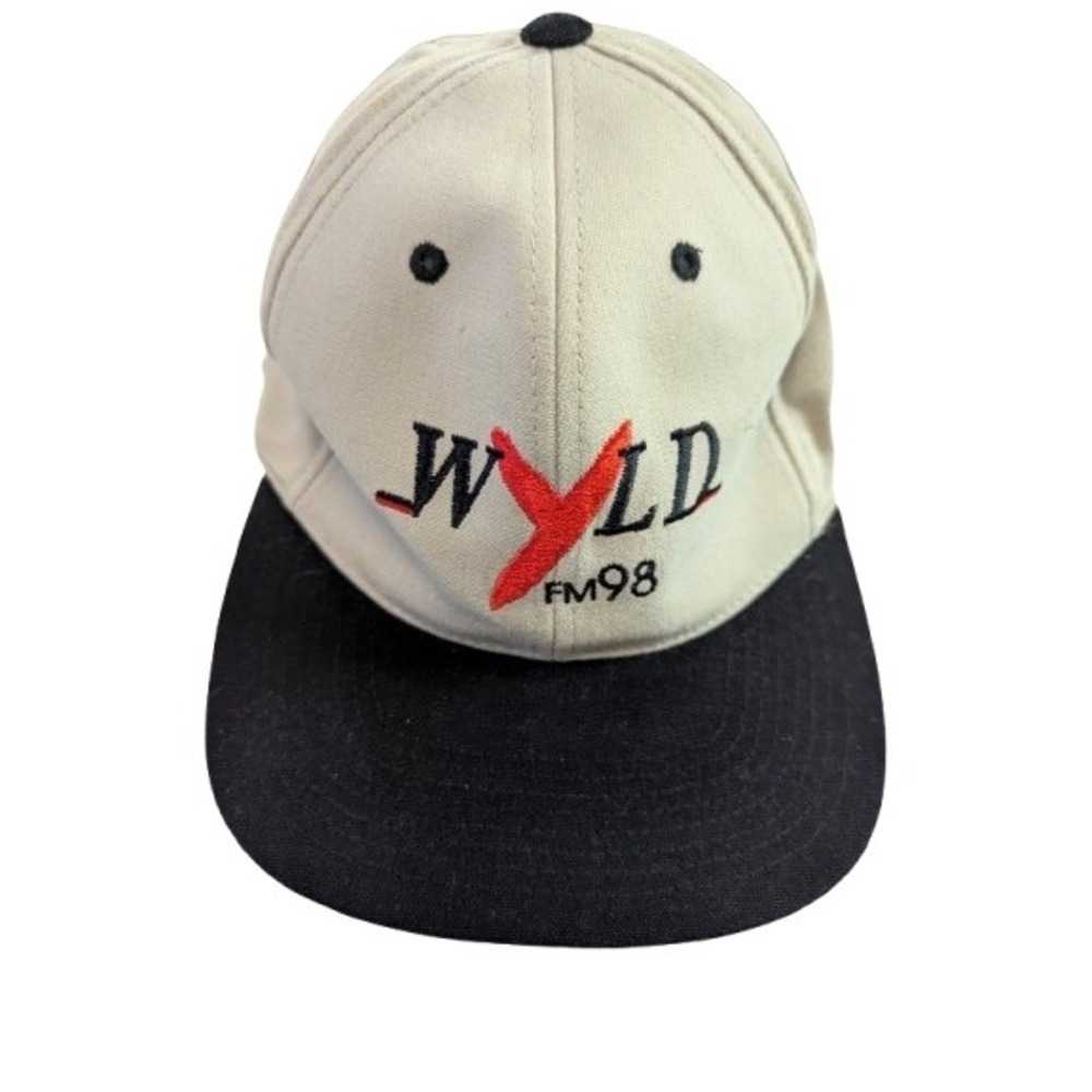 Vtg 90s Rahsaan Patterson MCA Records WYLD FM98 New Orleans Radio Promo Hat Cap